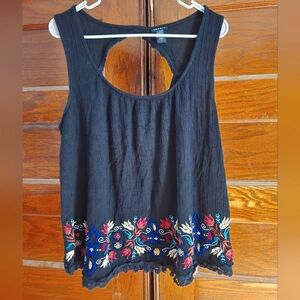 Torrid Embroidered Tank